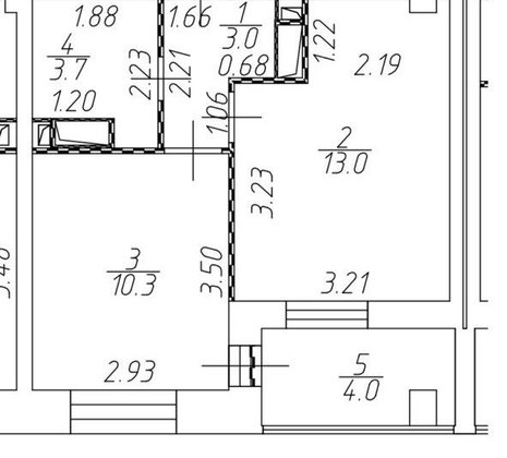 1-комнатная квартира в г. Балашиха