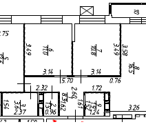 3-комнатная квартира в г. Балашиха